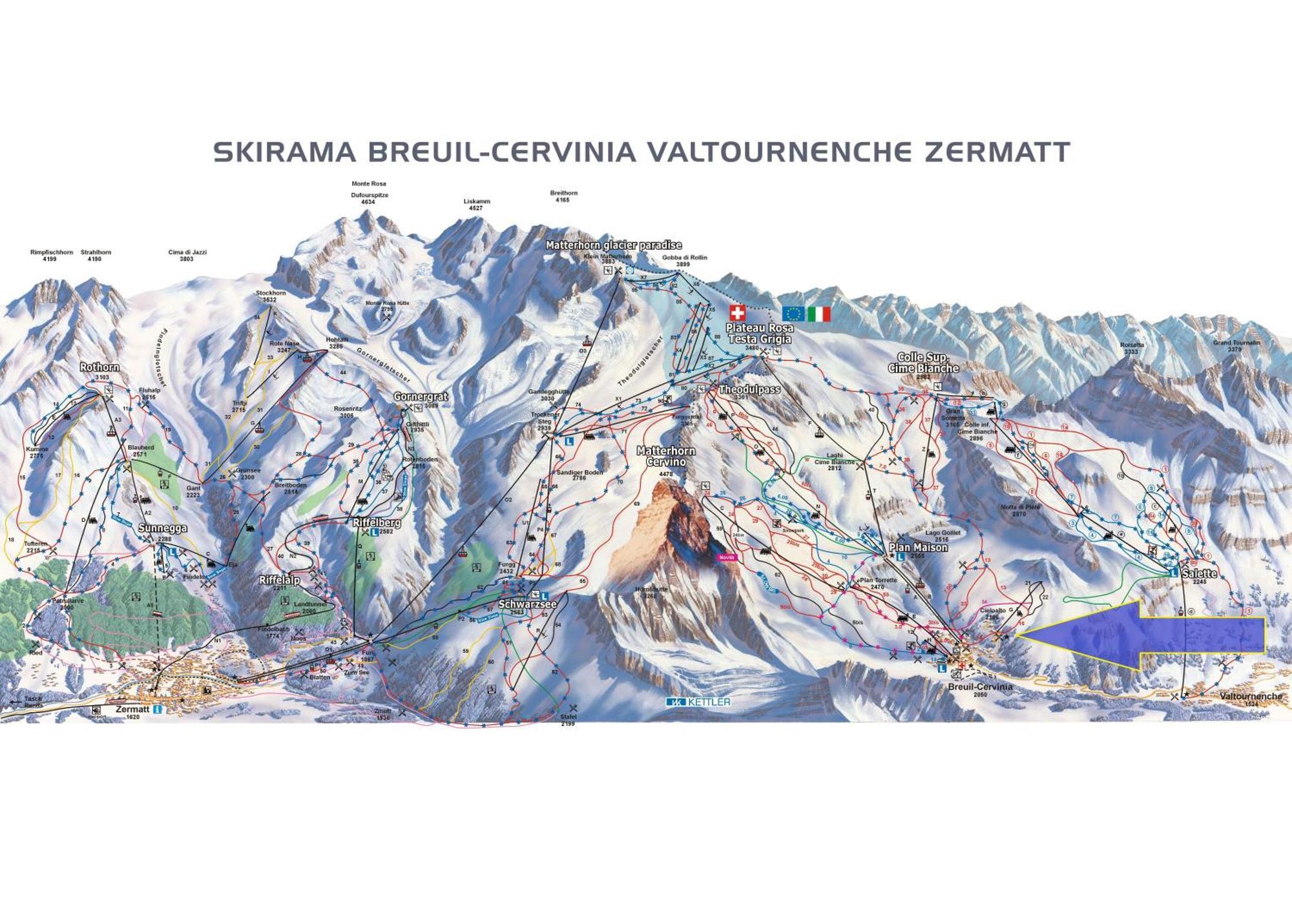 Soldanella Cervinia Apartment Vda Vacanze In Vetta Cir 0253 Брей-Червиния Экстерьер фото